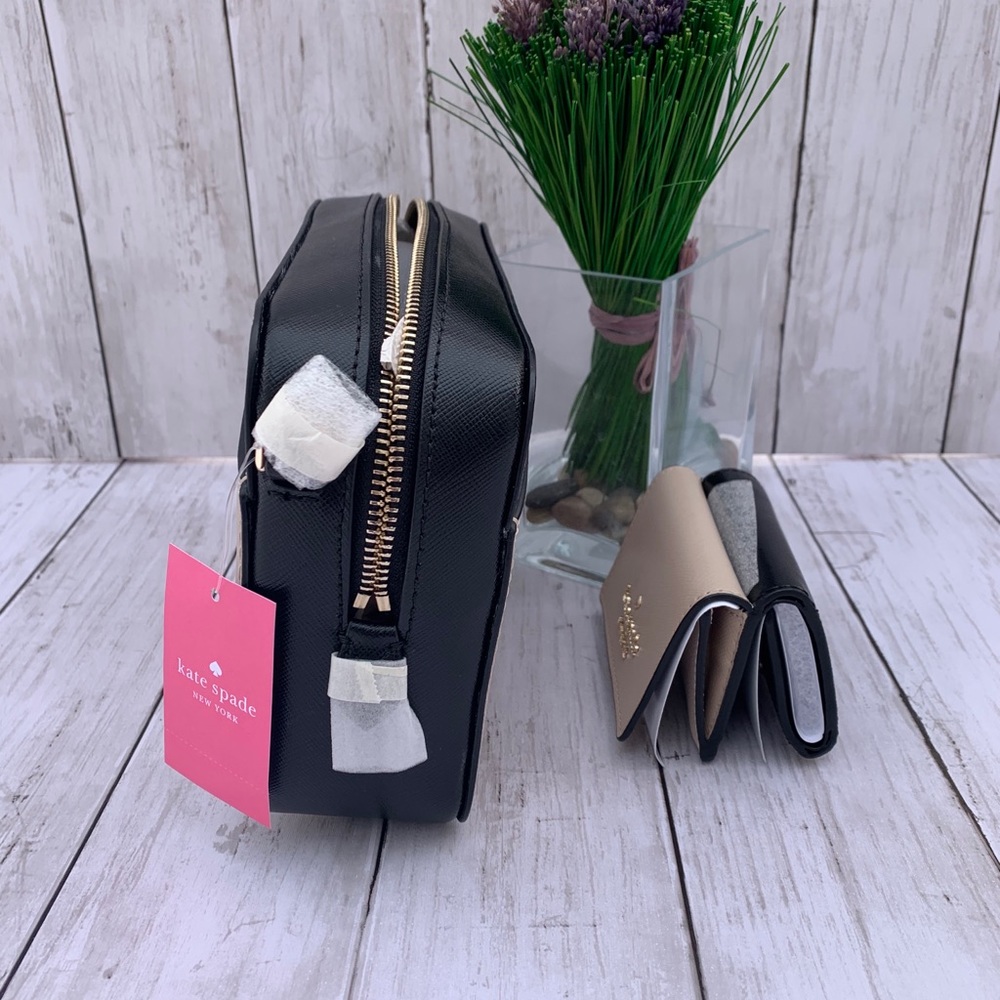 NWT KATE SPADE LAURYN CROSSBODY AND MINI WALLET - Picture 2 of 9